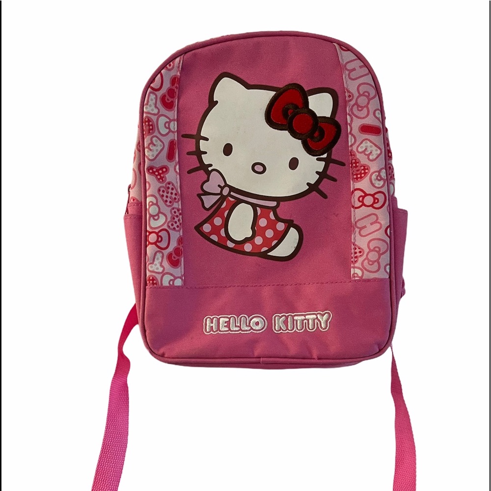 Hello Kitty Mini Backpack Zipper Close - image 1